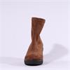 Miss Elastic Wedge Sock Boot - Tabacco Brown